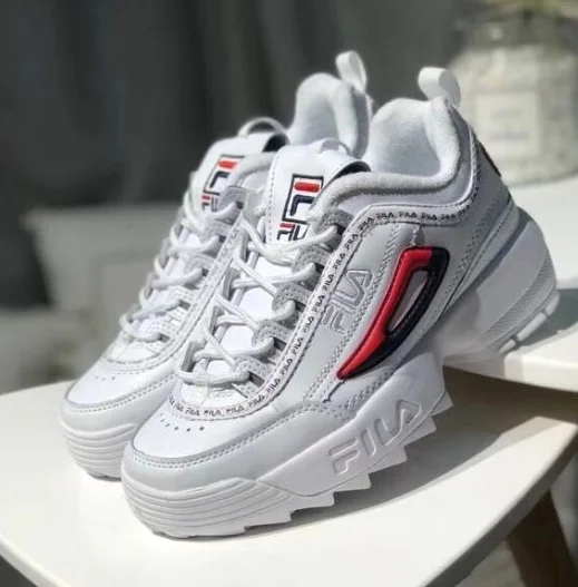Fila/мужские кроссовки золотого и серебряного цвета дышащие для бега 2 Zapatillas
