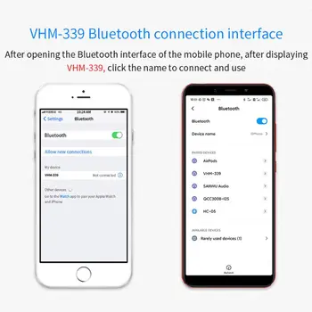 

VHM-339 Multipurpose Digital Power Bluetooth Amplifier 2.1 Channel 2x50W +100W
