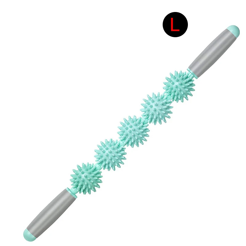 Yoga Massage Stick Body Sport Tool Physical Therapy Restore Pressure Point Muscle Roller WHShopping - Цвет: Синий