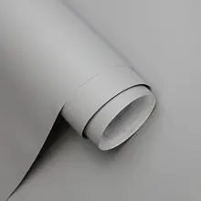 

Solid Light Gray Wallpaper Vinyl Self Adhesive Waterproof Wall Stickers Peel and Stick Decor Wallpaper for Shelf Liner Cabinet