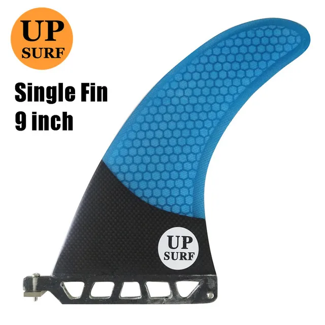 UPSURF Future Fins Longboard Surfboard Fin 9 Fiberglass Honeycomb Carbon Professional 