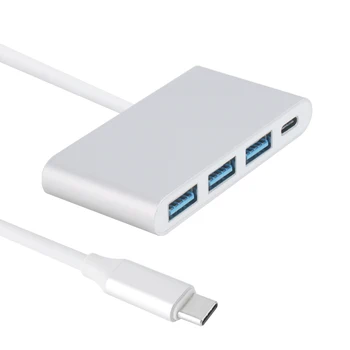 

BORUiT Thunderbolt 3 Adapter USB Type C Hub to HDMI USB 3.0 4K Support PD USB-C Dock for MacBook Pro/Air Huawei Mate