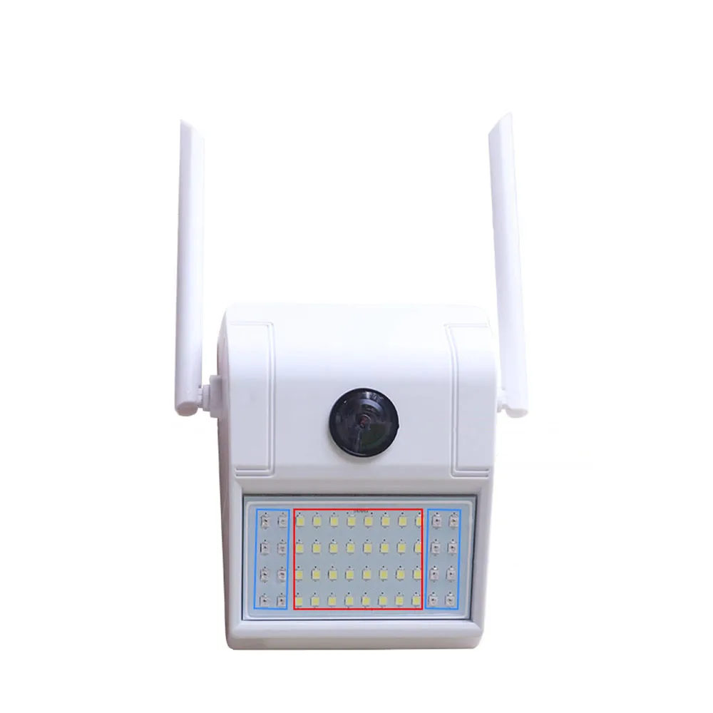 Xiaovv D6 Smart 1080P Водонепроницаемая настенная ip-камера в форме лампы 180 ° панорамный монитор ночного видения