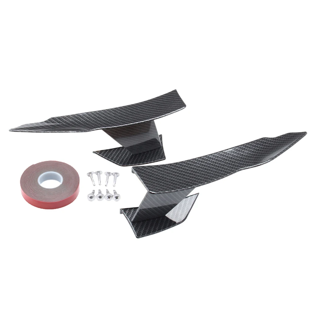 Car Front Bumper Scratch Strip Lip Diffuser Splitter Spoiler Scratch Protector For 4/3 Series F80 15-19 Car Tuning Canard 2pcs car bumper spoiler bumper lip bumper strip bumper lip decoration