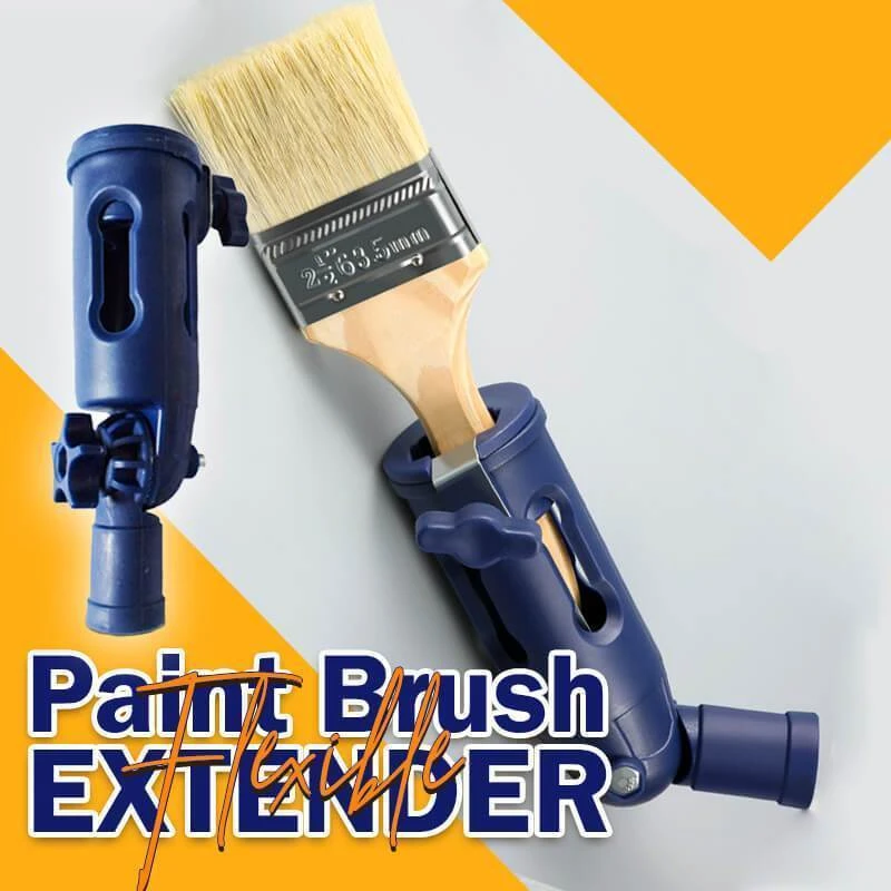 Flexible Paint Brush Extender Multi-Angle Paint Roller Adapter Pole Clamping Painting Tool Wall Ceiling Paint Brush Extender air brush paint
