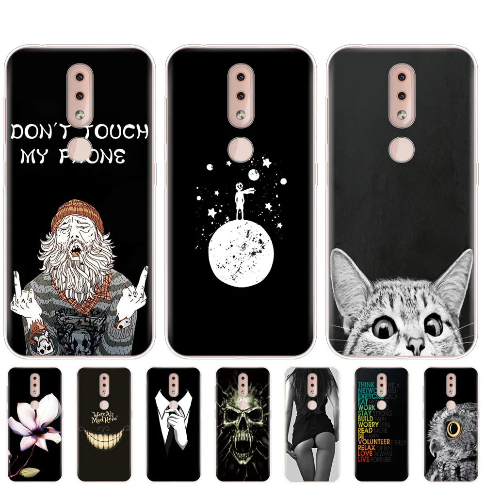

For Nokia 4.2 Case coque silicon cover for Nokia 4.2 TA-1157 TA-1150 TA-1133 TA-1149 TA-1152 coque shockproof soft tpu black