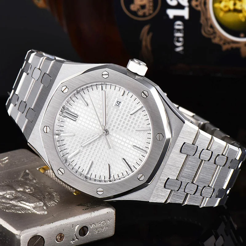 Watches Men Royal Watch Men Oak 41mm 15400 Sport Automatic Mechanical sapphire crystal Waterproof Watch A6
