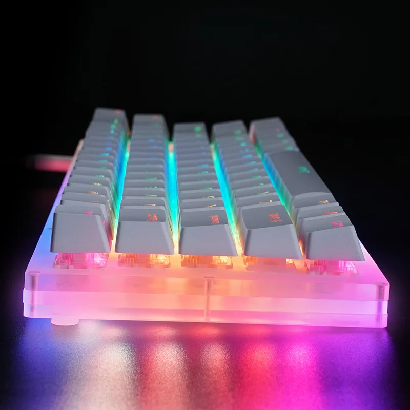 Womier 66 клавишная механическая клавиатура на заказ 65% PCB чехол с возможностью