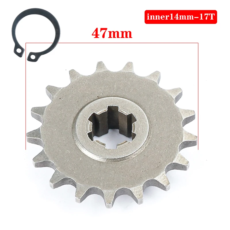 49cc 43cc T8f Tooth Pinion Children's Atv Chains Mini Dirt Pit Bike 11-20 Tooth 2 Stroke Bike Moto Pocket Sprocket Engine Sprocket
