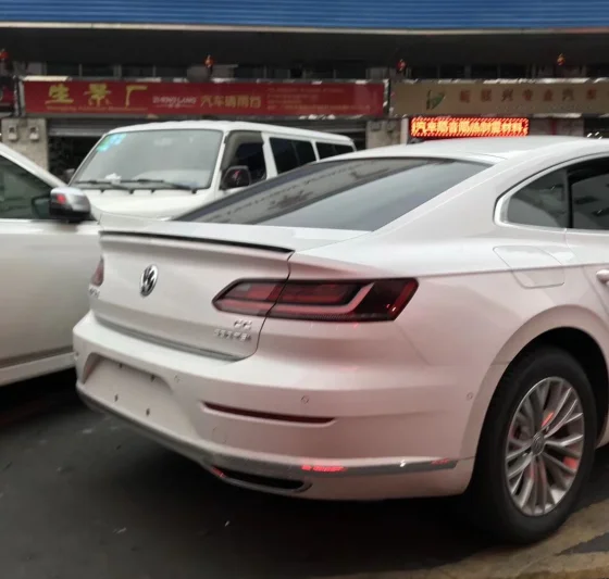Для Volkswagen CC спойлер высокого качества ABS Материал заднее крыло праймер цвет задний спойлер для нового CC спойлер