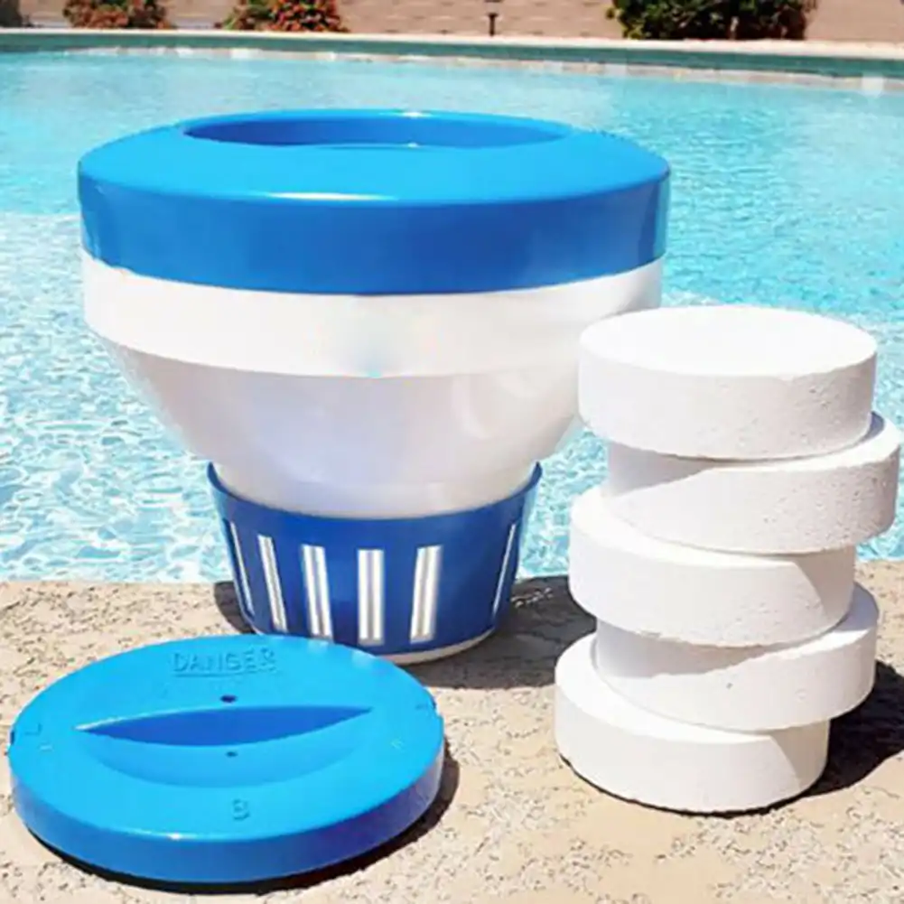 5inches Swimming Pool Drug Dispenser For 1 5 Chlorine Bromine Tablets For Small To Large Swimming Pools That Use Chlorine Cleaning Tools Aliexpress
