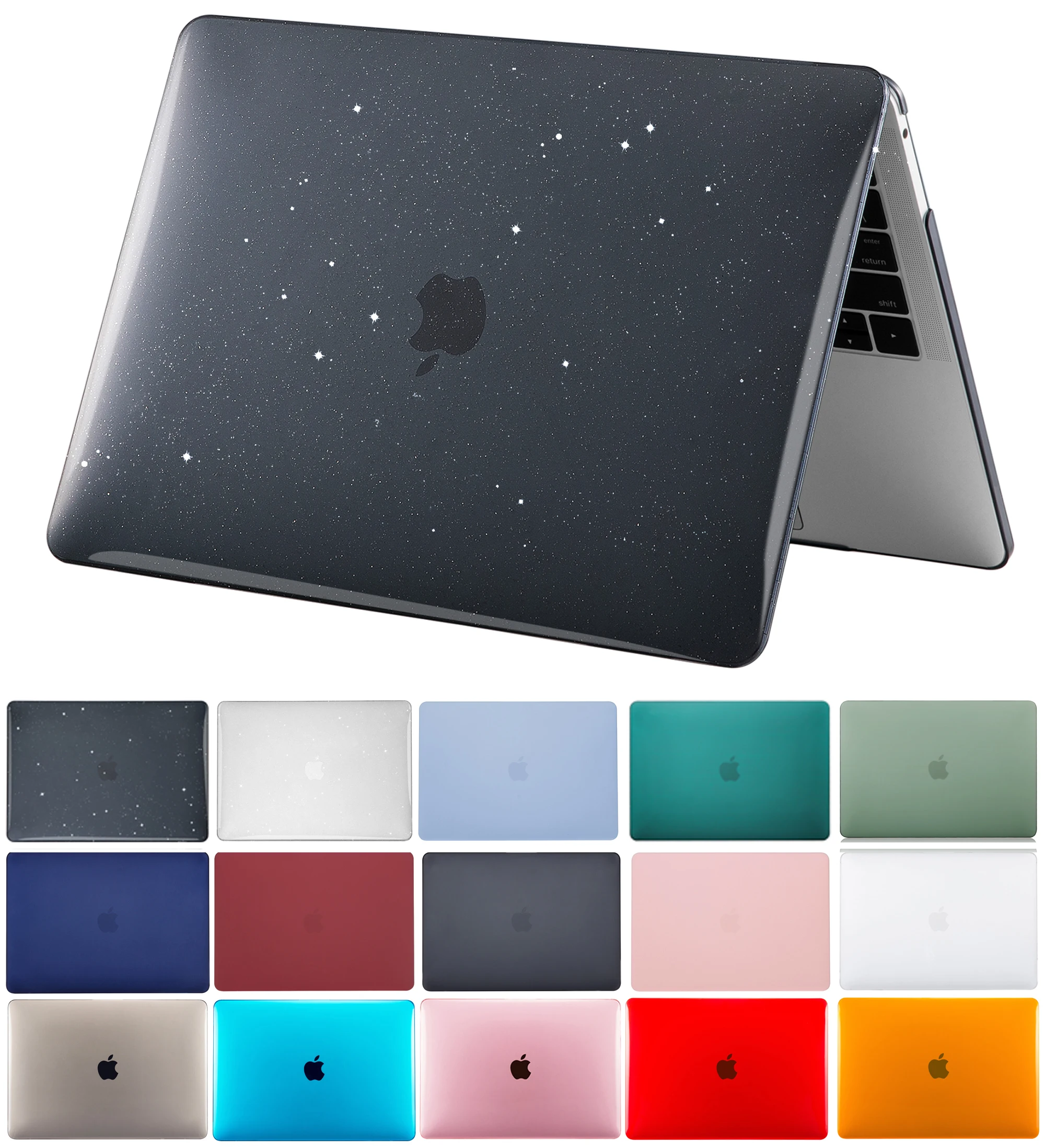 Nova Estrela Case do Portátil para Macbook m1 m2 ar 13 Pro 14 16 Polegada Chip A2681 A1466 A2179a2337 Touch Touch id Barra 2023