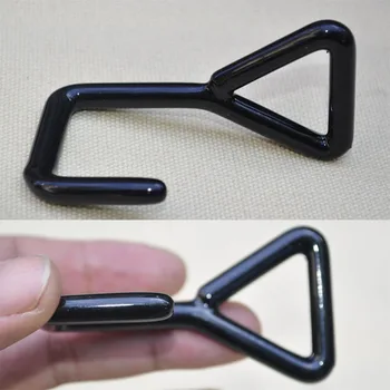 

Inner 2.5 cm S Hooks Metal Plating Black Hook DIY Making Materials