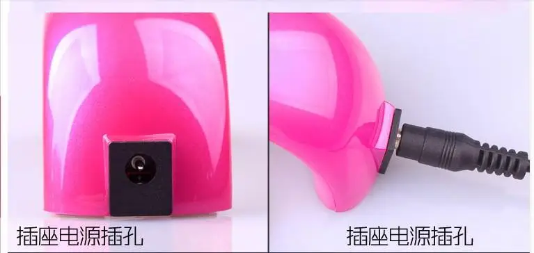 Новая мода мини DIY лак для ногтей 9 Вт 100-240 В Сушилка для ногтей светодиодный Радужный УФ лампа USB микро Сушилка для ногтей подходит