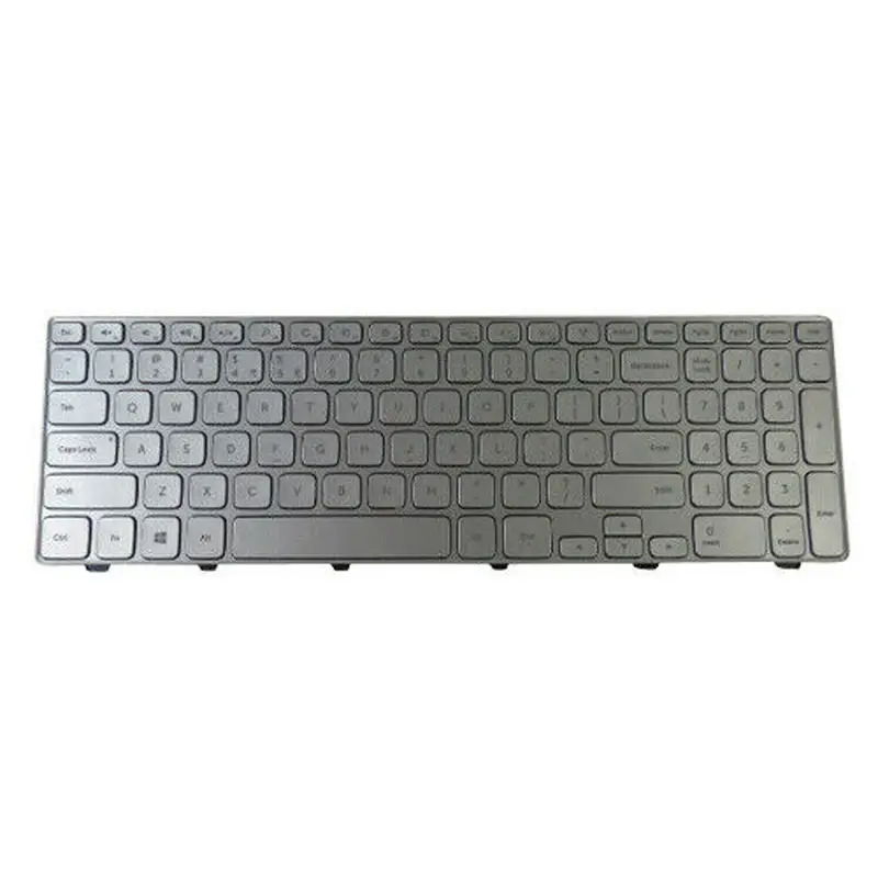 

Silver Backlit Keyboard for Dell Inspiron 15 7537 Laptop US Standard Keyboard