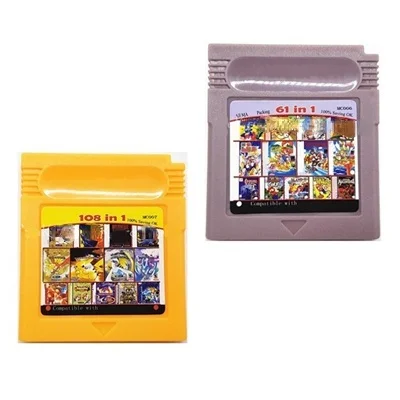 Картридж для игровой консоли Nintendo GBC 61/108 в 1 | Электроника
