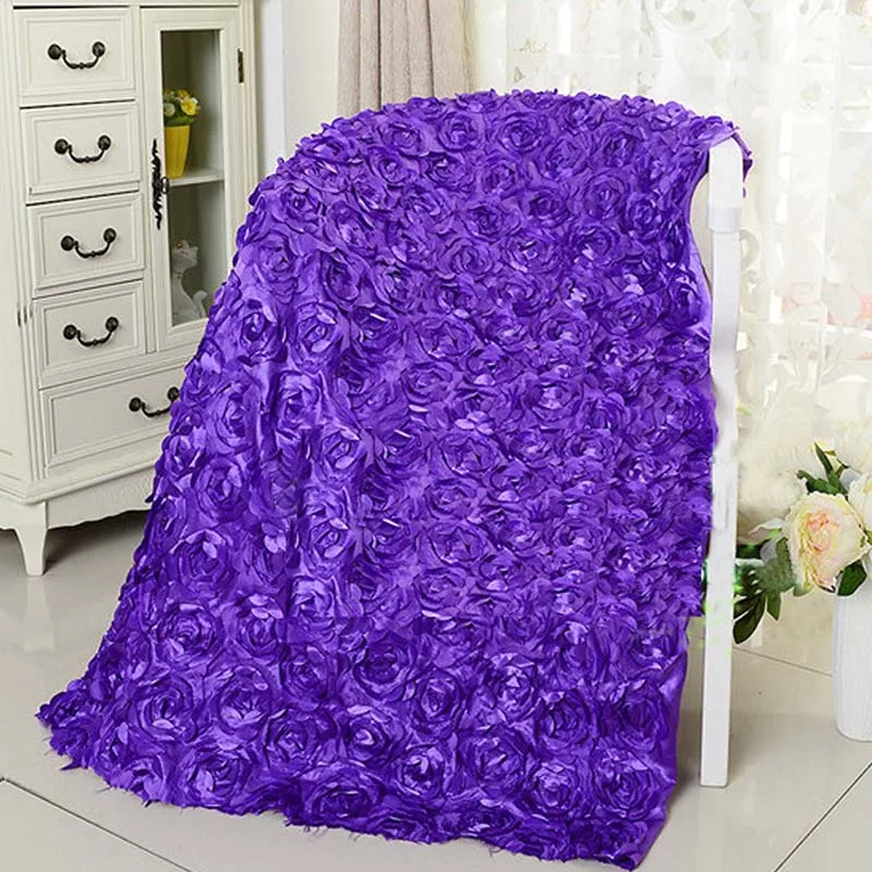 10 метров 3D Розовый ковер Свадебный проходной дорожка свадебный Декор Ковер занавес для покрытия стола Вечерние Декорации - Цвет: Purple