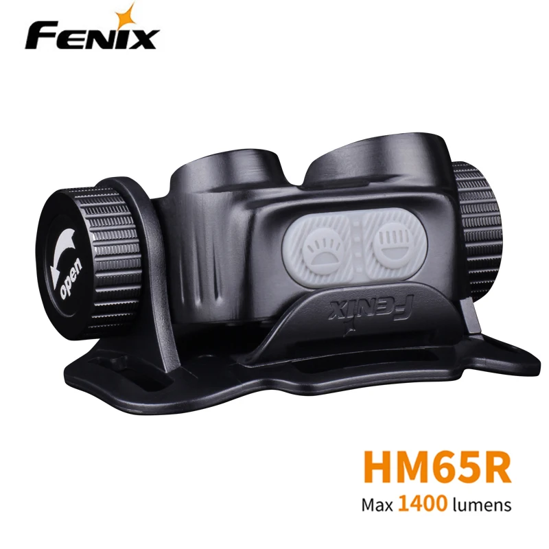 NEW Dual Light Sources Fenix HM65R 1400 Lm Tri-proof Magnesium Headlamp for Long-time& High-intensity Outdoor Activities
