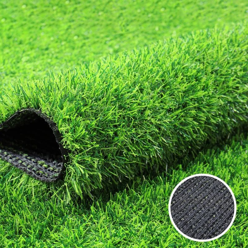 

Artificial Plants Carpet Grass Environmental Protection Soft Artificial Grass Flame Retardant Seepage For Country House Garden