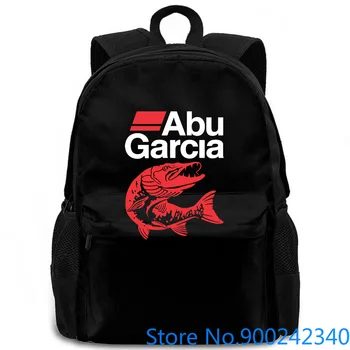 

New ABU GARCIA Fishinger Black Humor Crewneck women men backpack laptop travel school adult student