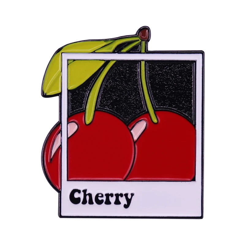 Брошь в виде вишни аксессуары для творчества | Украшения и