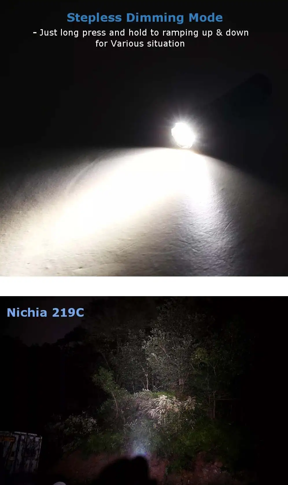 Astrolux S43 4LED Плавная IPX6 затемнения 18350 18650 фонарик+ 20A 18650 зарядная батарея с плоским верхом для фонарь для туризма, охоты