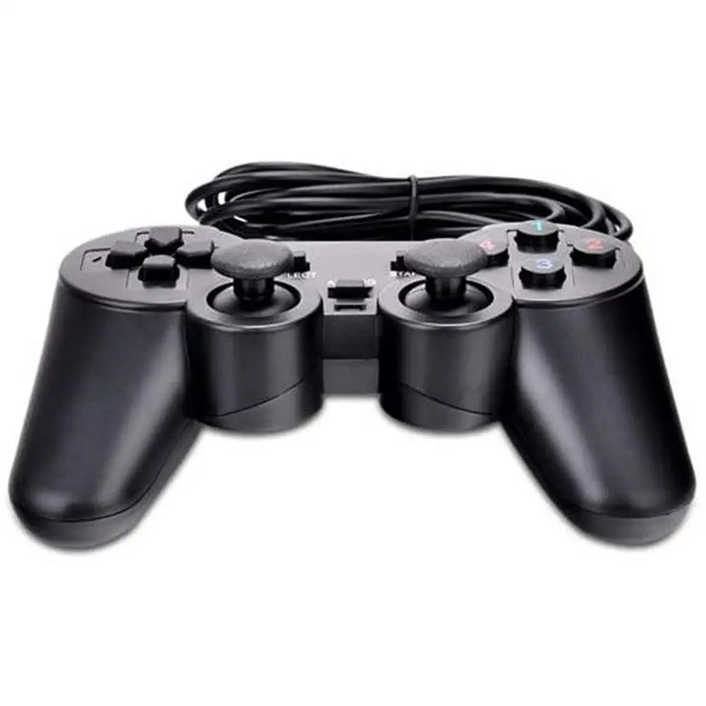 

Wired USB Controller Gamepad For WinXP/Win7/Win8/Win10 For PC Computer Laptop Black Game Joystick