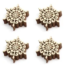 10 шт./партия новогодняя елка снежинка деревенские рождественские украшения для Рождественская игрушка орнамент вечерние праздничные принадлежности