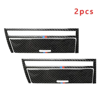 

2pcs Carbon Fiber Interior Central Cover Decor Trim For BMW 3 Series E46 98-05