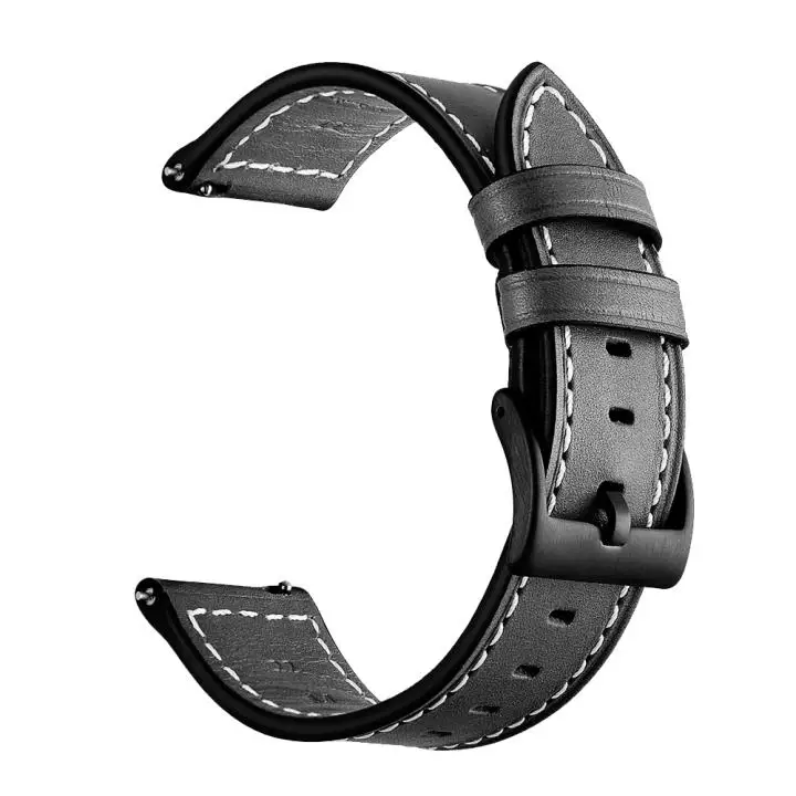 22mm Watchband Genuine Leather Strap For Huawei Watch GT Wristband Watch Band