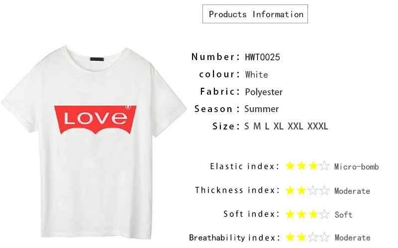 Белая футболка с надписью Love, женские футболки для пары,, корейский стиль, одежда для женщин, повседневные Простые Топы с коротким рукавом и круглым вырезом, женская футболка