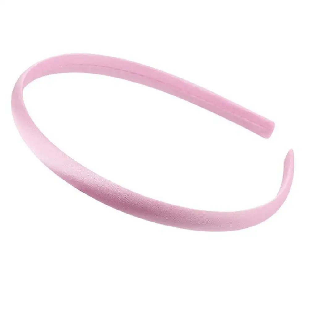 light pink 1 шт., женская головная повязка карамельного цвета, милая модная повязка с волнистым узором для девочек, легкая головная повязка из пластика, аксессуары для волос - Цвет: light pink