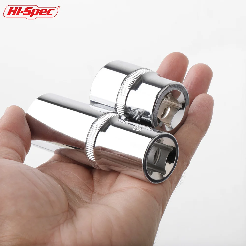 Hi-Spec, 11 шт., 3/8, 1/2 дюйма, короткий длинный Набор торцевых головок, глубокий адаптер для торцевой трещотки, торцевой ключ, гаечный ключ, ремонтные ручные инструменты