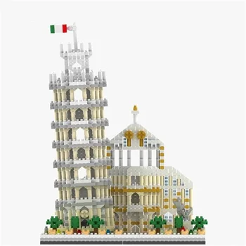 

Architecture City set Landmarks Leaning Tower of Pisa Italian DIY building blocks Educational kids toys Christmas birthday gifts