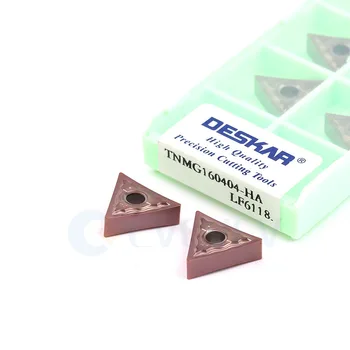

TNMG160404 HA TNMG160408 HA LF6118 High quality Carbide inserts CNC lathe tools Turning inserts For stainless steel processing