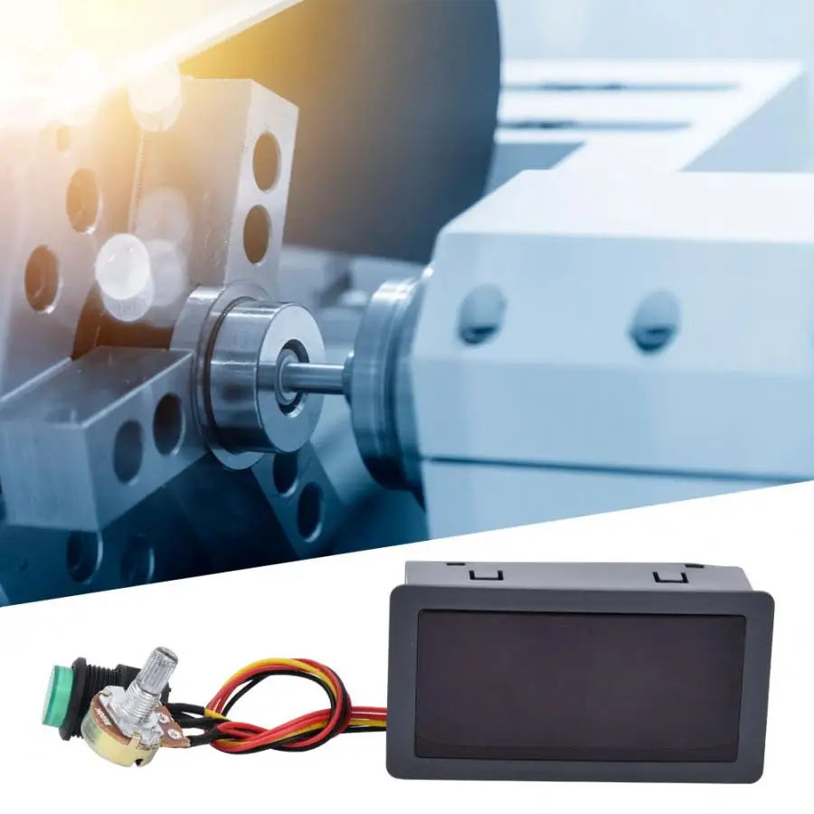 DC 6-30V 12V 24V 8A 16kHz CCM5D Регулируемый PWM регулятор скорости двигателя Цифровой дисплей бесступенчатый регулятор скорости