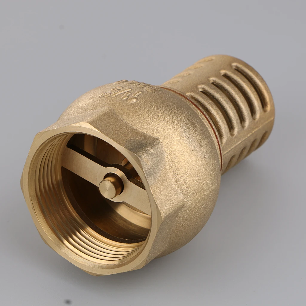Strong Metal Brass Foot Valve/ Bottom Valve, Easy to Install