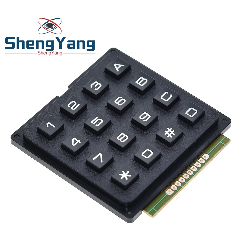 Матричная матрица ShengYang 4x4 16 клавиш модуль клавиатуры с переключателем 4*4 для Arduino