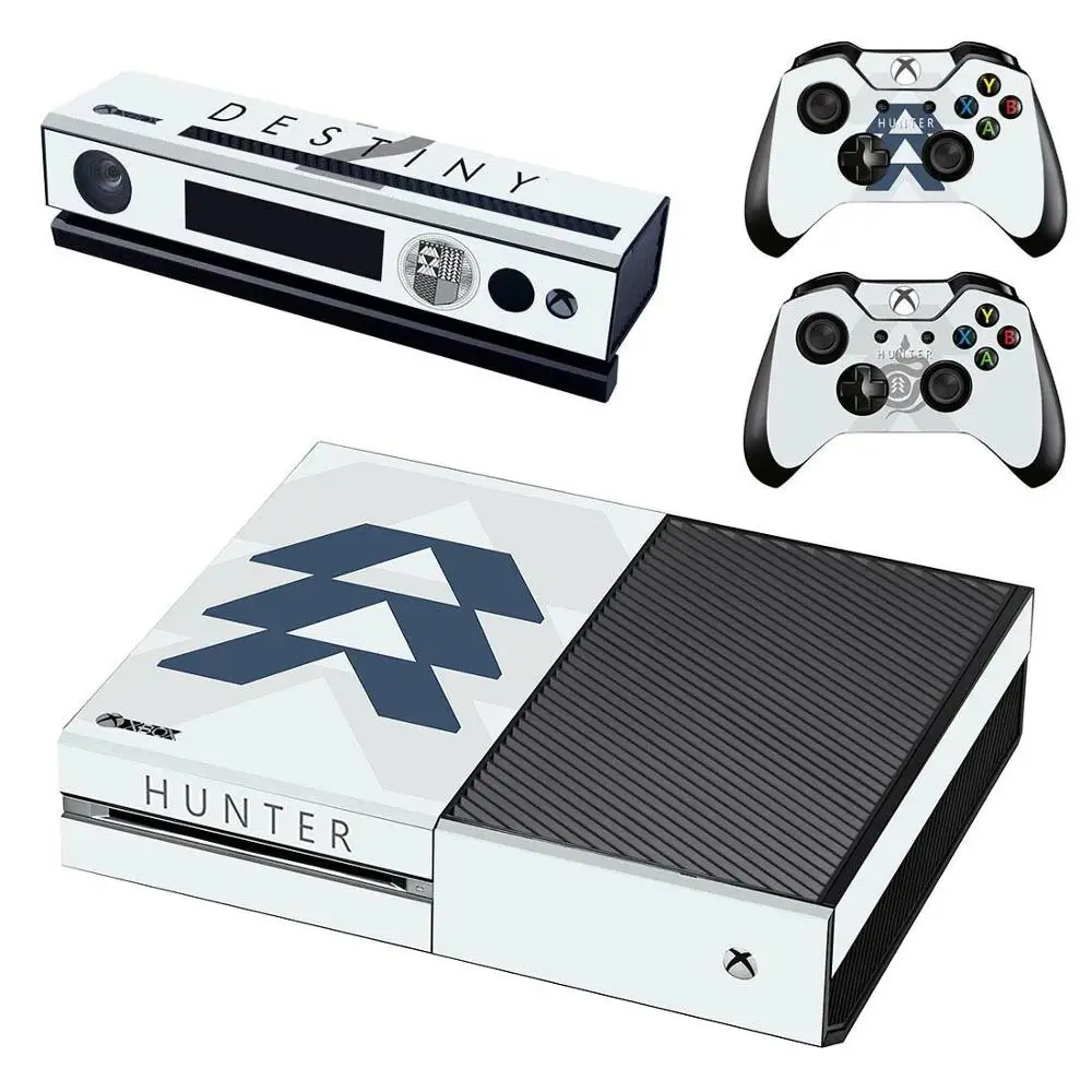 Игра Destiny 2 наклейка на кожу для Xbox One консоли и Kinect и 2 контроллера для Xbox One Наклейка на кожу виниловая - Цвет: GSTM1240