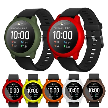

Protector Case For Haylou Solar LS05 Watch Case Cover Silicone Protective Case For Xiaomi Haylou Solar LS05 Film Accessories