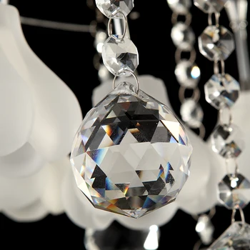 

Zora light of modern crystal lamp lamp ceiling lamp lamp European bedroom living room lights simple lighting CL9152