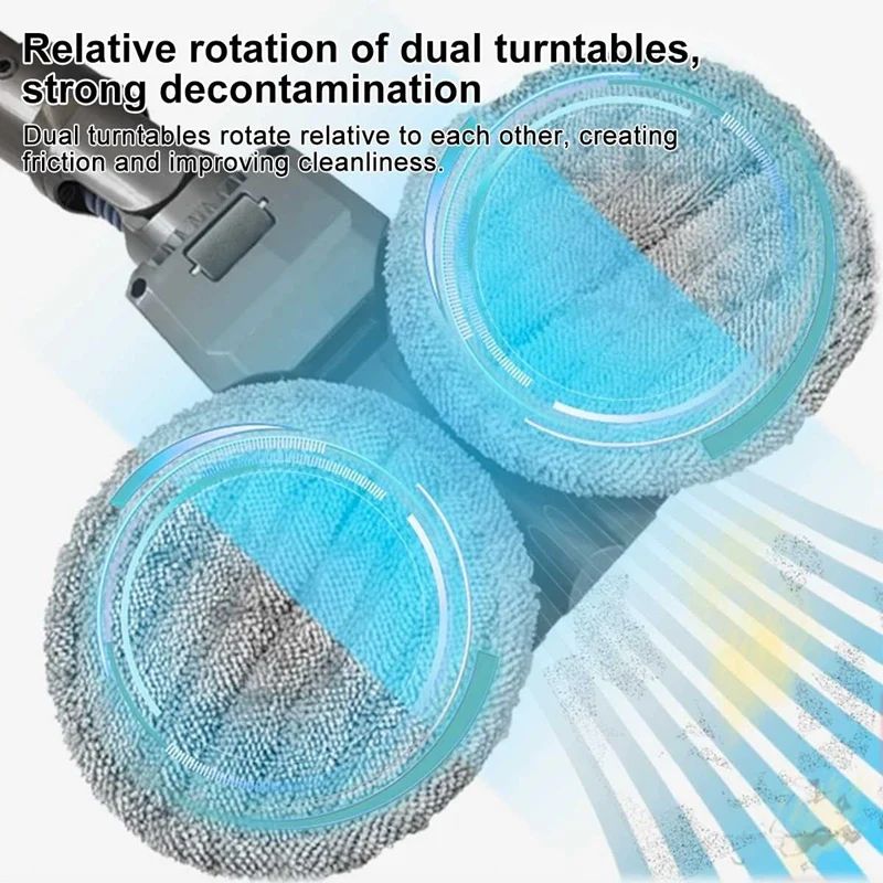 For Dyson Vacuum Cleaner V7 V8 V10 V11 Mop Head Brush Replacement Parts 4Cleaning Cloth Electric Mopping Vacuum Brush Water Tank