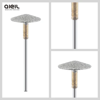 

Umbrella Diamond Nail Drill Bits Pedicure 3/32" Metal Sanding Disc Manicure Bits Nail Drill Accessories Foot File Tools