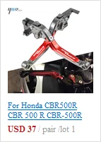 CBR 500R 2013 мотоциклетные рамы краш-колодки чехол двигателя ползунки протектор двигателя защита от падения Для Honda CBR500R