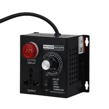 Régulateur de tension électronique haute puissance, 0V 220V, 4000W, variateur réglable, vitesse, température, lumière