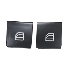 2 pçs interruptor da janela capa interruptor de botão da janela de energia console tampas capa para mercedes benz c classe w204 s204 w212 a207 c207 s212