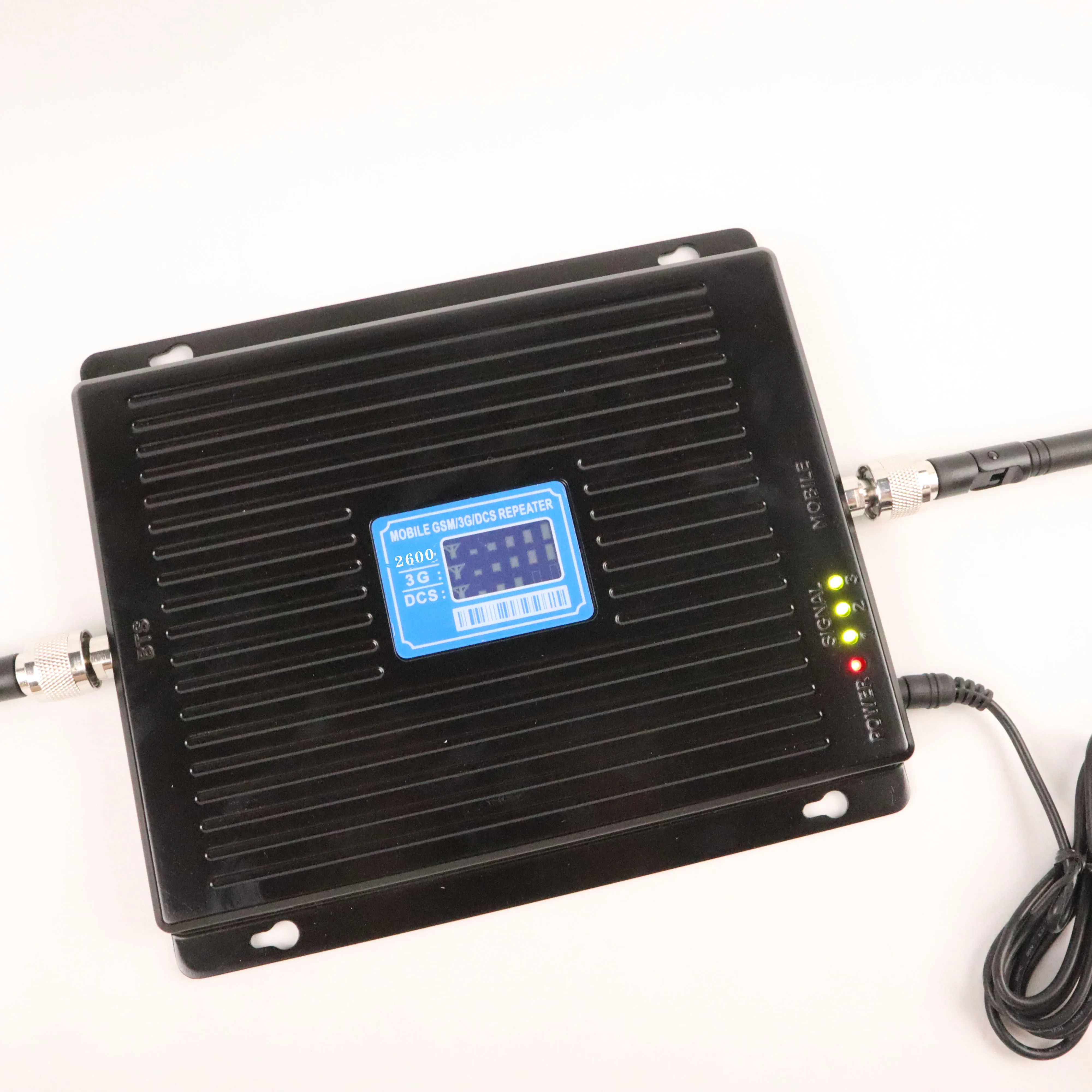 ZQTMAX 2G 3G 4G ретранслятор трехдиапазонный мобильный усилитель сигнала 75dB 1800 2100 2600 UMTS LTE сотовый усилитель