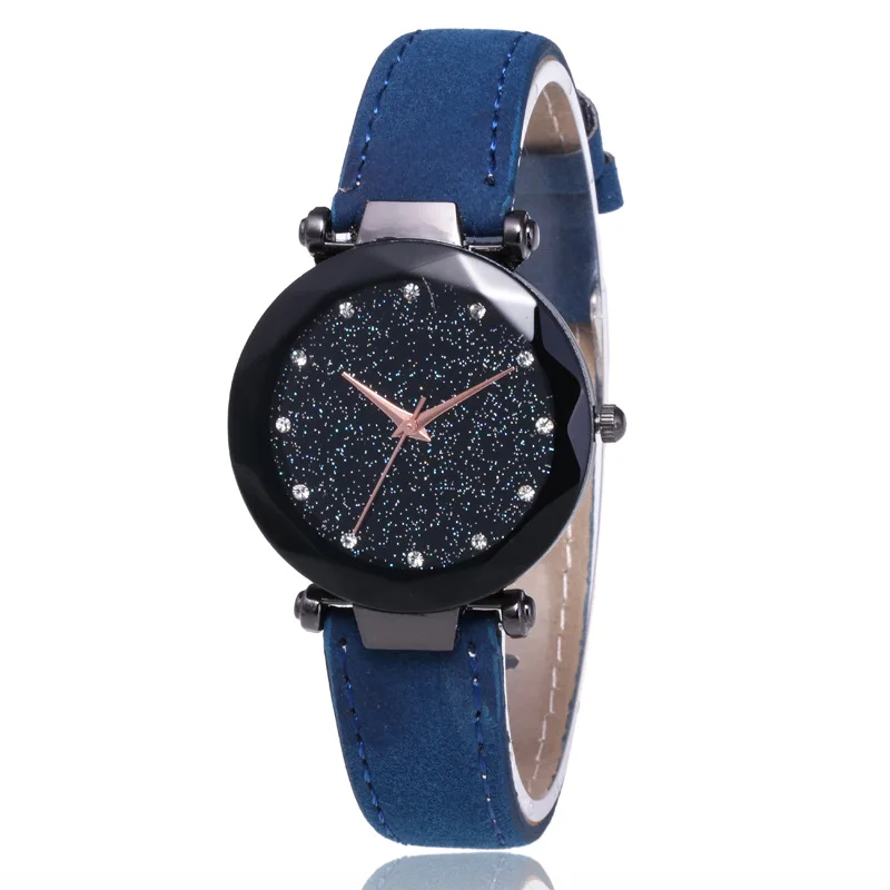 

Douyin Hot Selling Trend of Fashion Star Diamond Set Ladies' Watch Diamond Cutting Dial Dull Polish Belt Watch