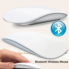 Bluetooth Mouse Wireless Arc Touch Mouse Slim Computer Mouse Mini 3d Slim Home Office For Macbook Laptop(China)