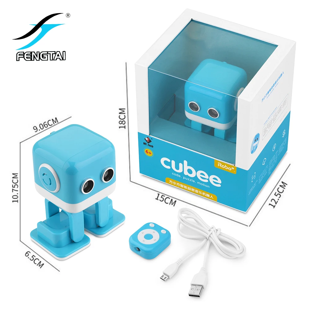 The remote control robot toy that can use mobile phones to intelligently control music and dance to interact with children